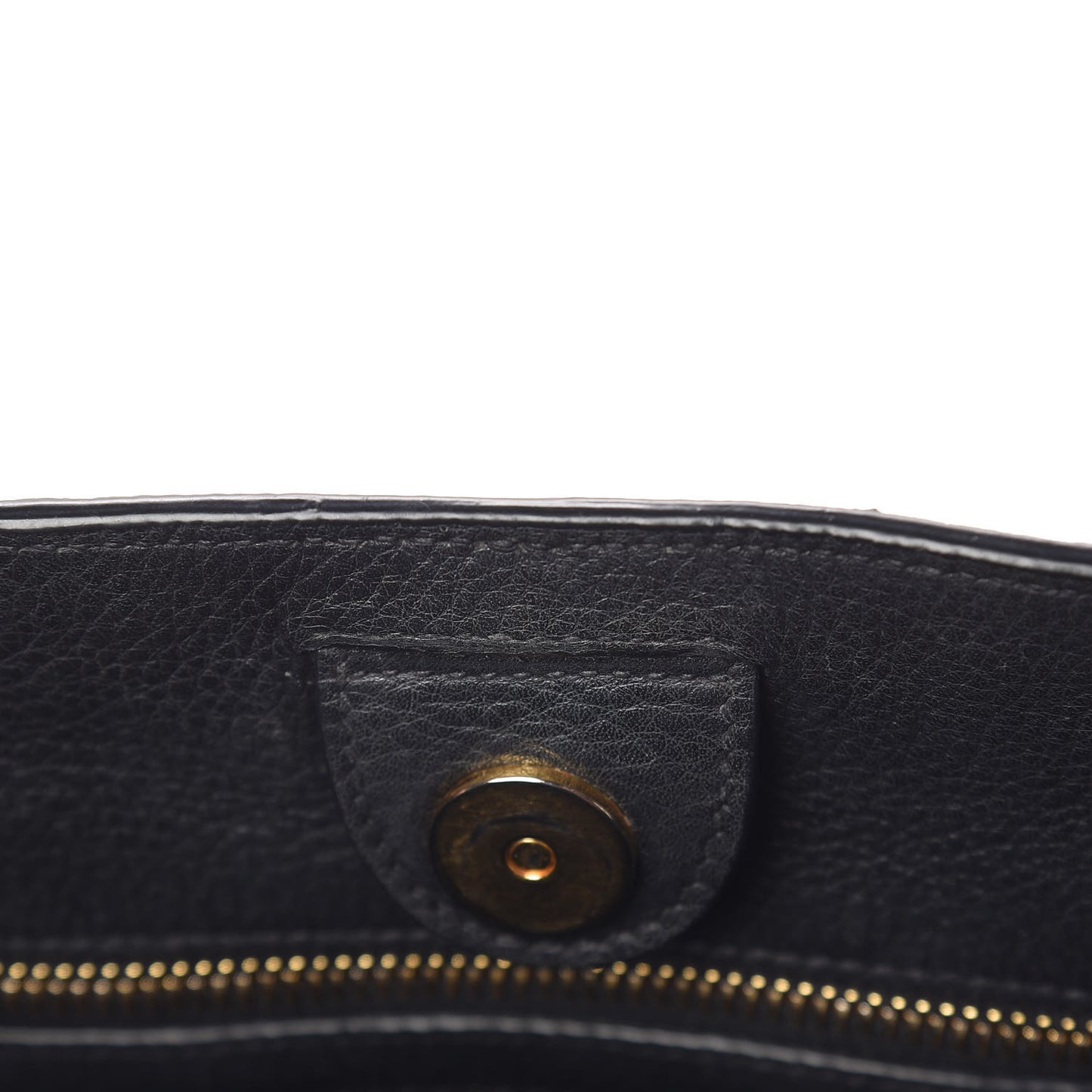 Vitello Phenix Shopping Bag Black