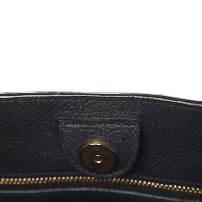 Prada Vitello Phenix Shopping Bag Black 9 of 23