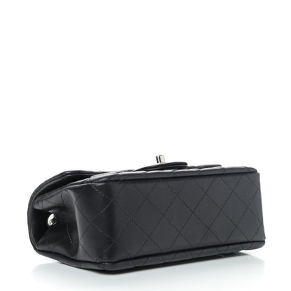 Chanel Lambskin Quilted Mini Rectangular Flap Black 3 of 4