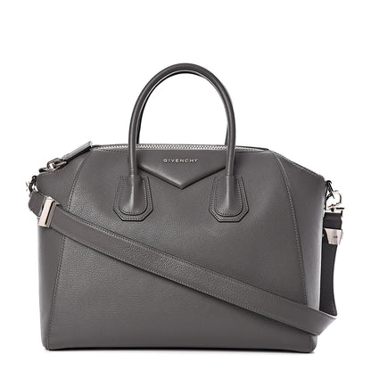 Givenchy Sugar Goatskin Medium Antigona Dark Grey 1 of 20