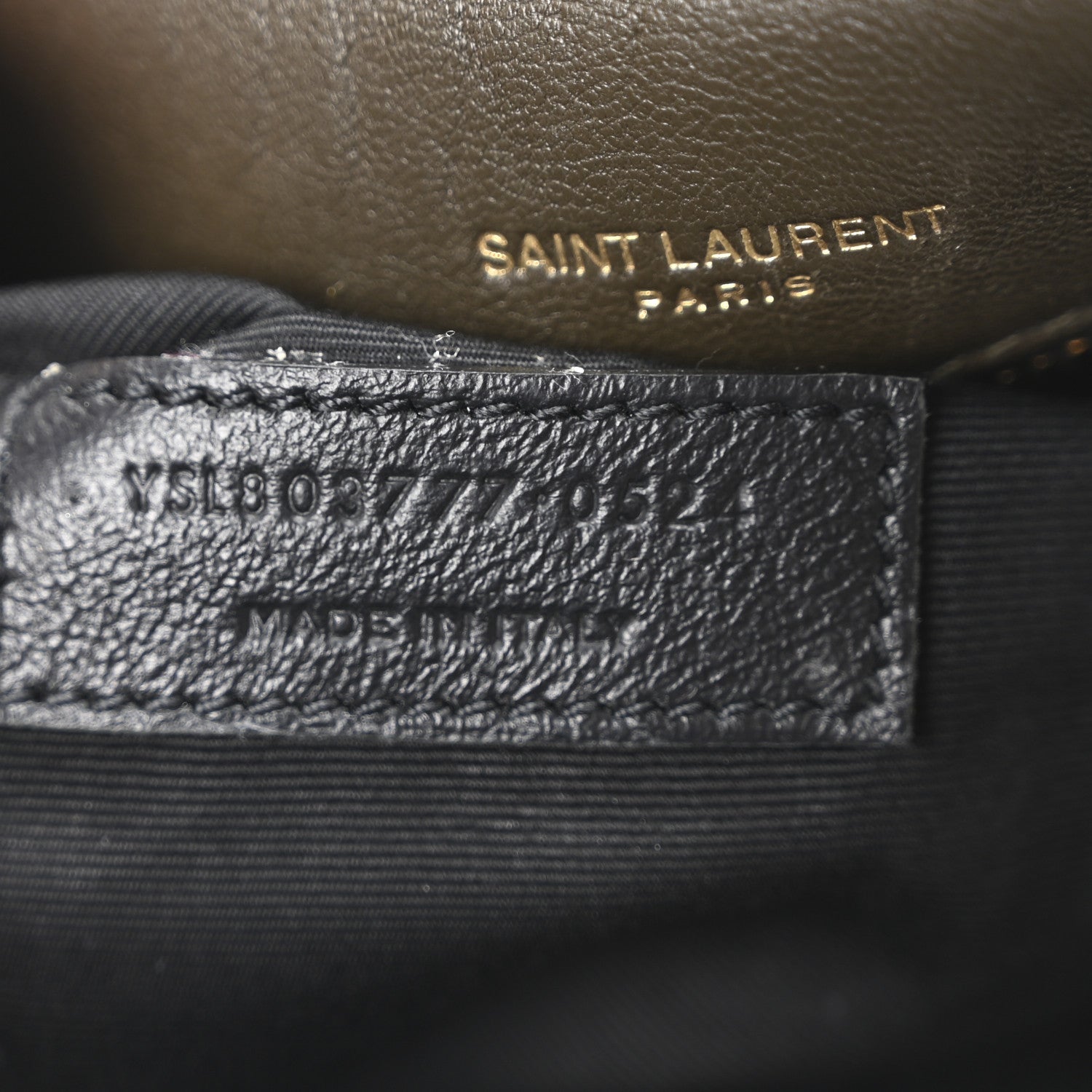 Saint Laurent Grained Lambskin Monogram Large Niki Chain Satchel Light Musk 7 of 10