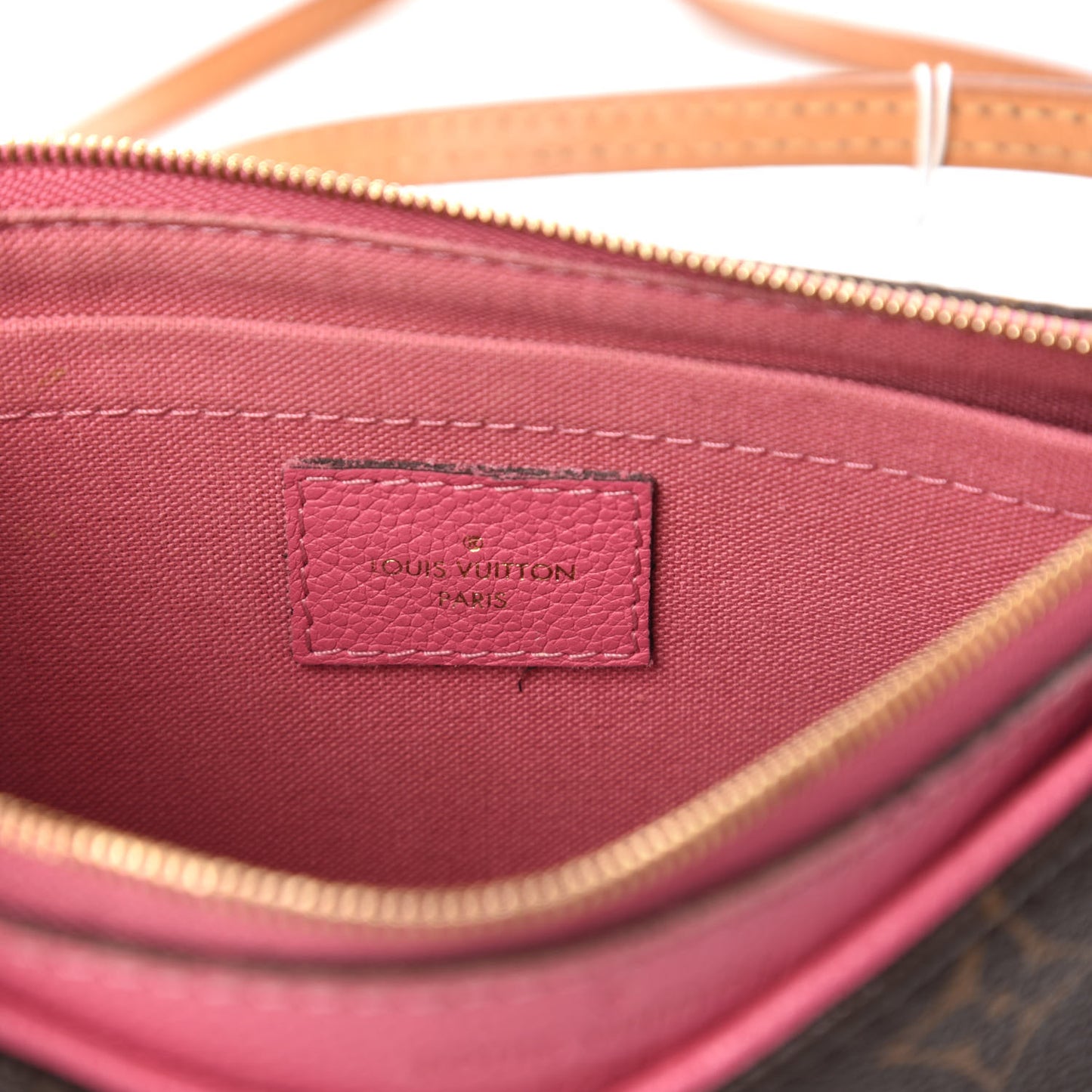 Monogram Pallas Clutch Rose Fizzy