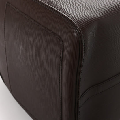 Louis Vuitton Epi Keepall 55 Moka 7 of 10