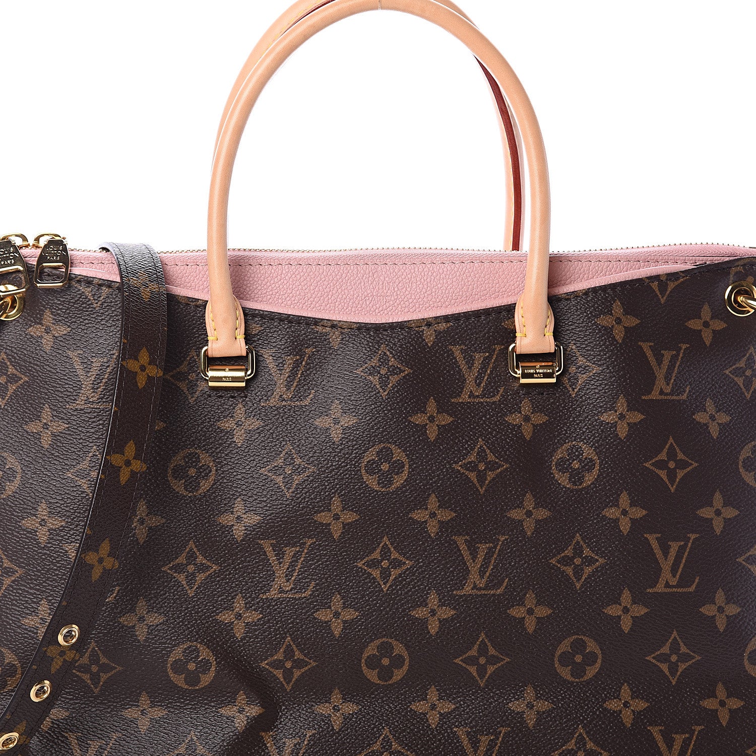 Louis Vuitton Monogram Pallas Rose Ballerine 6 of 8