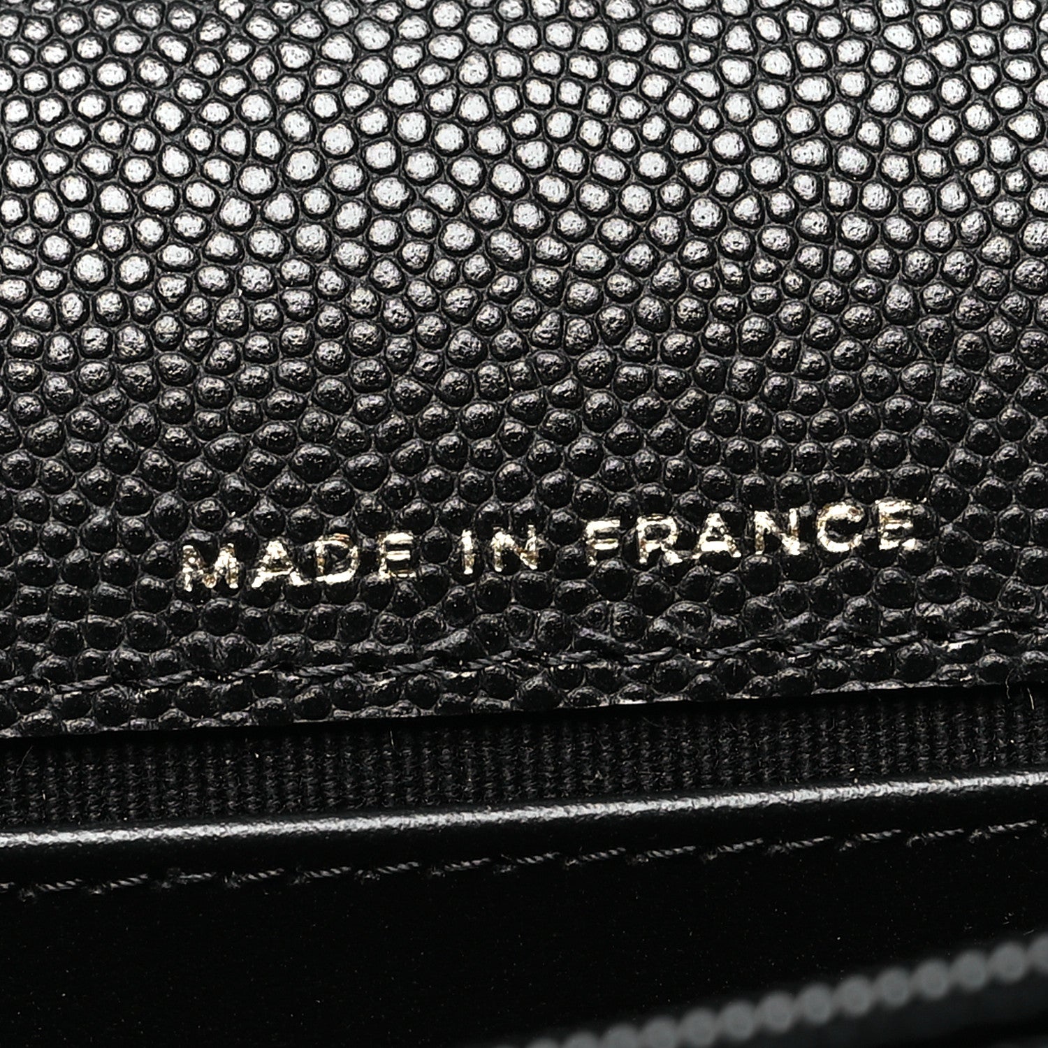 Chanel Caviar Quilted Enamel Coco Casino Flap Phone Holder With Chain Black 8 of 12