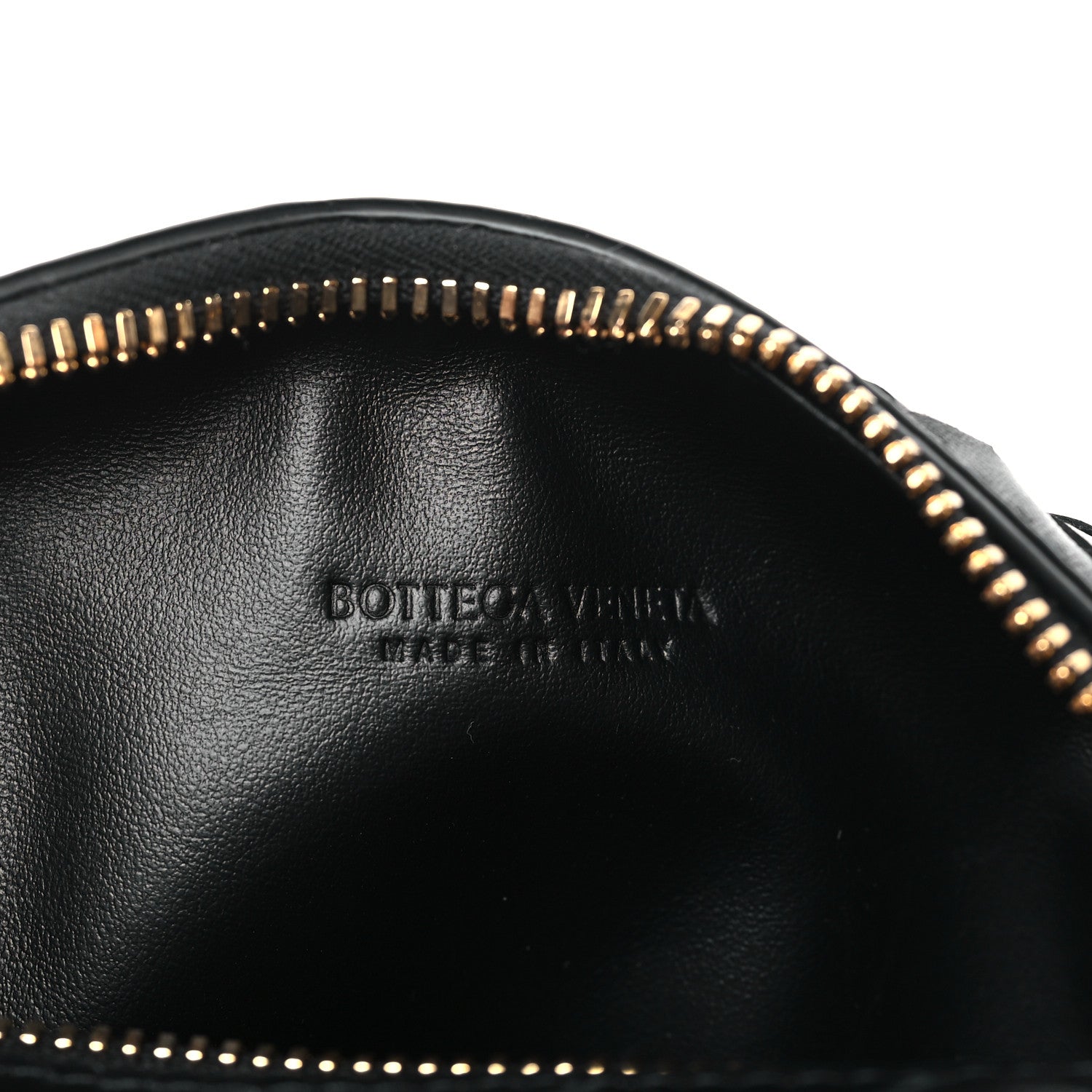 Bottega Veneta Calfskin Nappa Intrecciato Candy Wallace Black 6 of 8