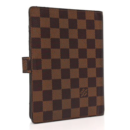 Louis Vuitton Damier Ebene Medium Ring Agenda Cover 3 of 11