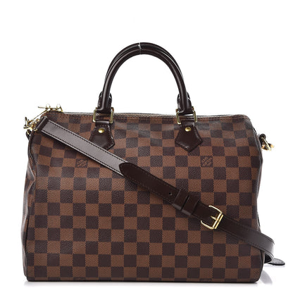 Louis Vuitton Damier Ebene Speedy Bandouliere 30 1 of 15