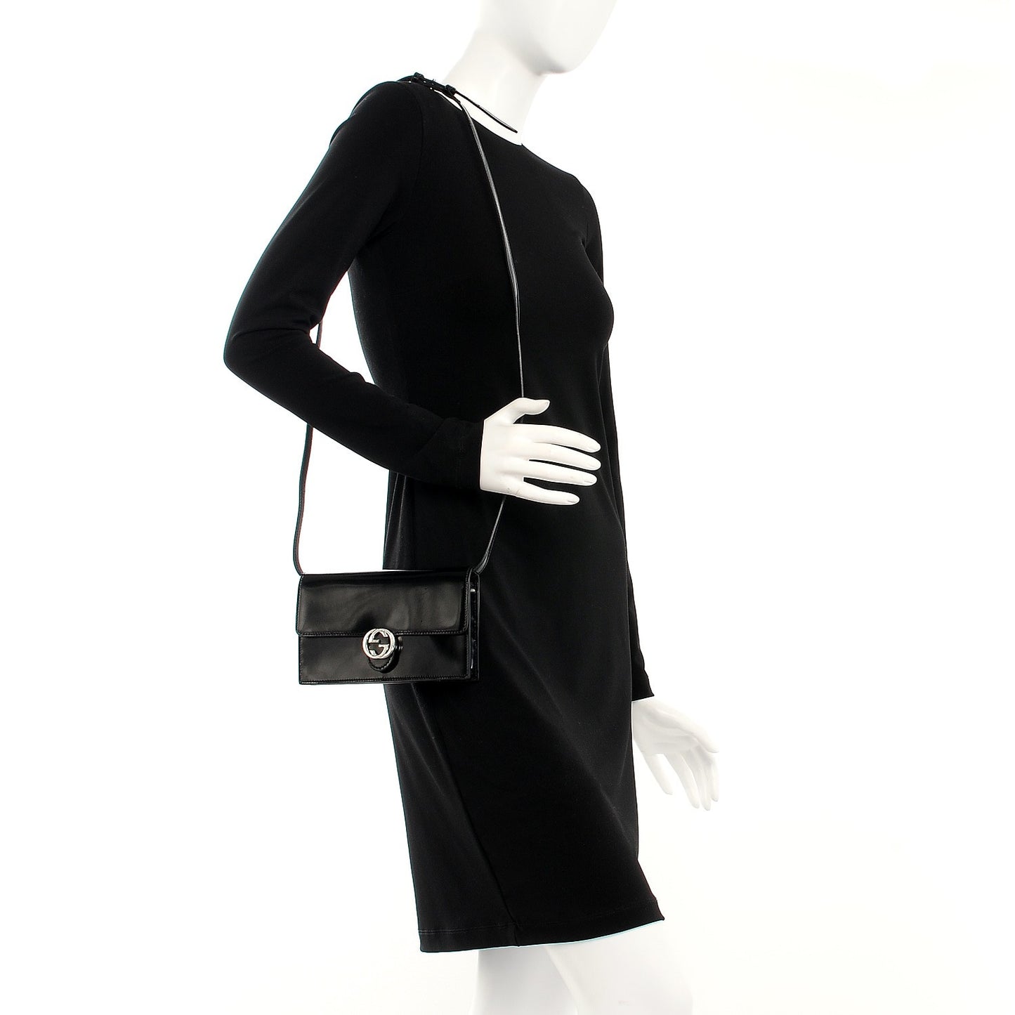 Shade Lux Calfskin Icon Wallet Black