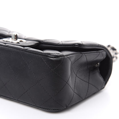 Chanel Lambskin Quilted Mini Rectangular Flap Black 9 of 16
