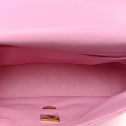 Chanel Caviar Quilted Sweetheart Flap Pink 5 of 10