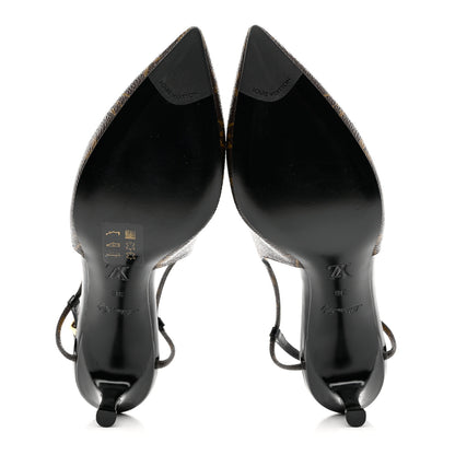 Louis Vuitton Monogram Cherie Slingback Pumps 36 5 of 9