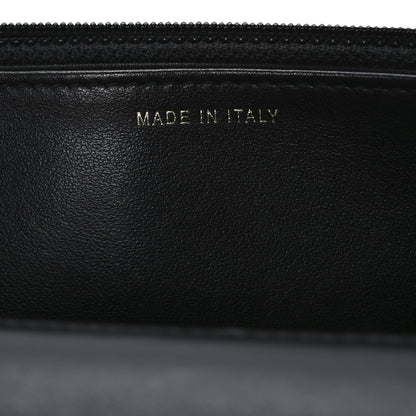 Chanel Caviar Quilted CC Filigree Wallet On Chain WOC Black 7 of 12