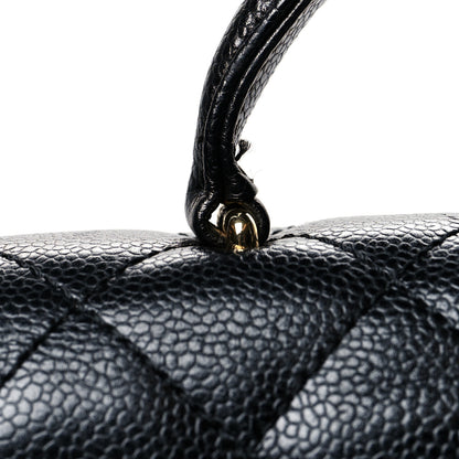 Chanel Caviar Quilted Jumbo Kelly Flap Black 11 of 13