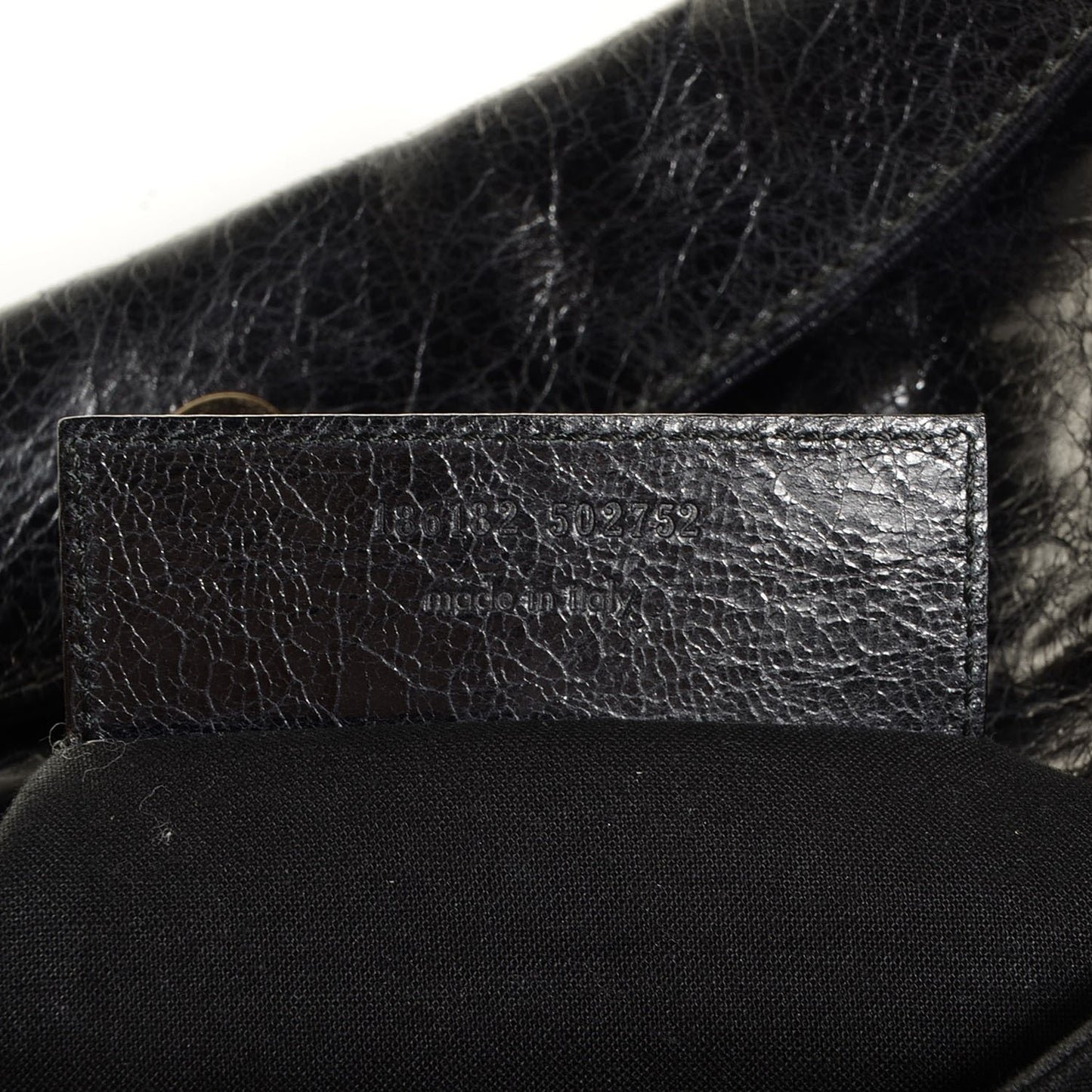 Agneau Giant 21 Gold Hardware Envelope Clutch Black