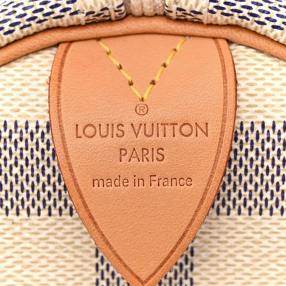 Louis Vuitton Damier Azur Speedy 35 6 of 10