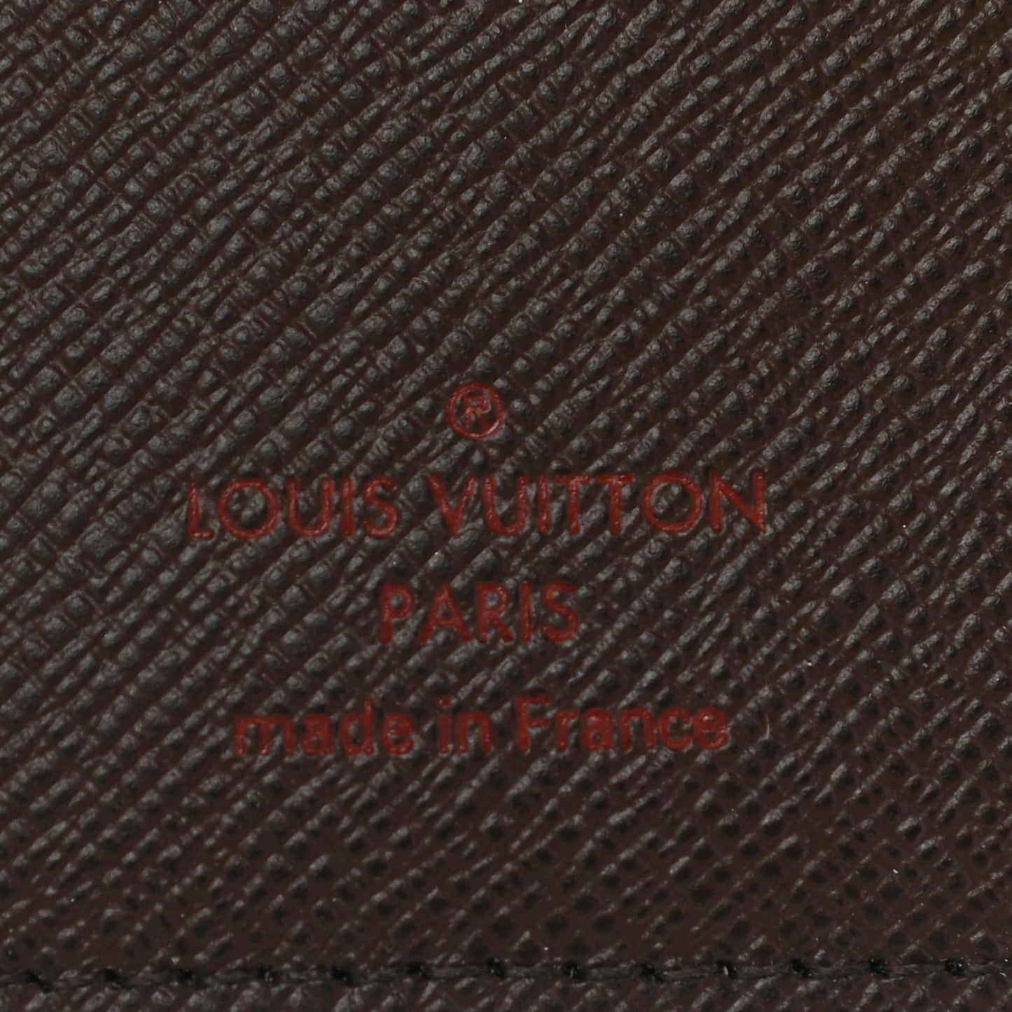 Damier Ebene Medium Ring Agenda Cover