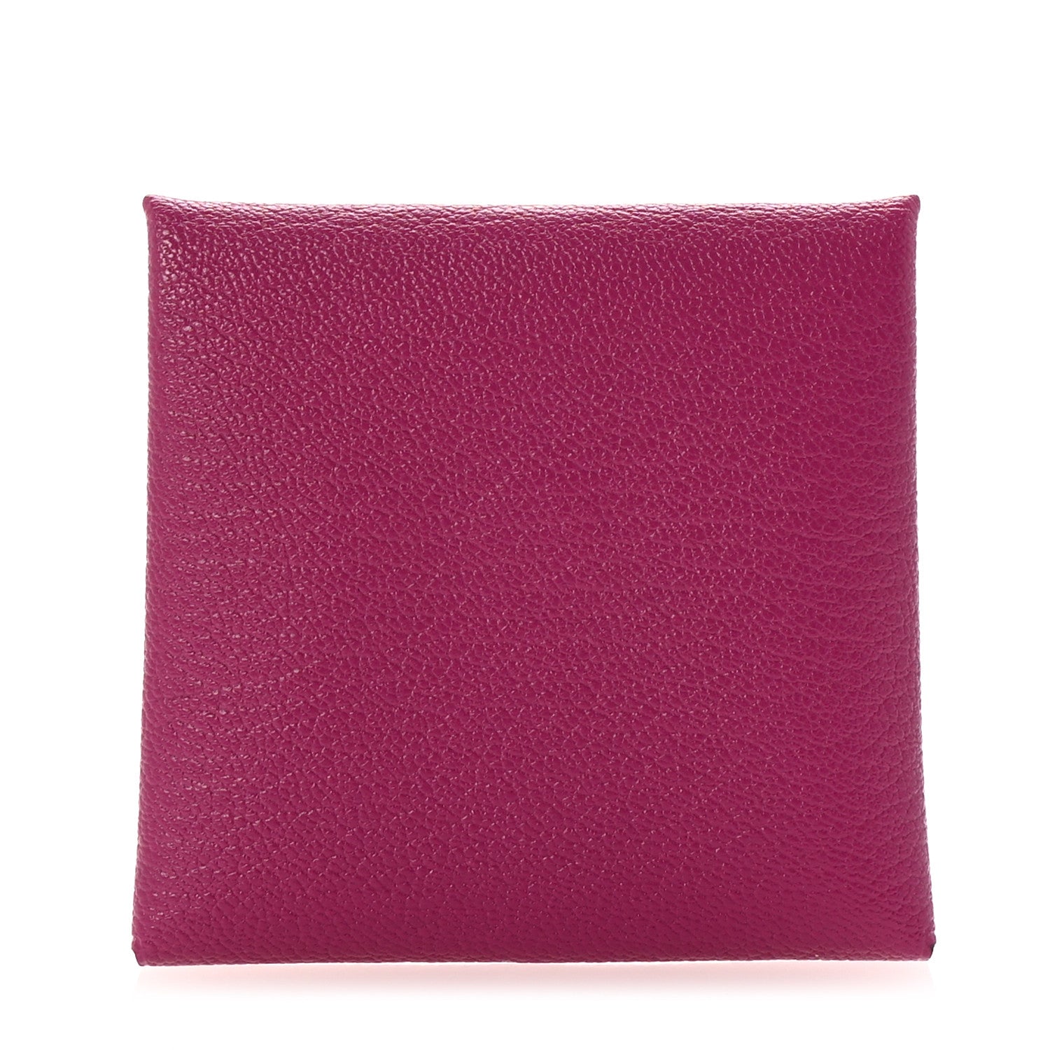 Hermes Chevre Mysore Bastia Coin Purse Rose Pourpre 1 of 8