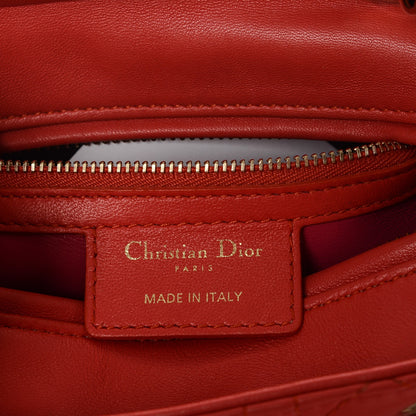 Christian Dior Lambskin Cannage Medium Tri-Color Lady Dior Pink 6 of 7