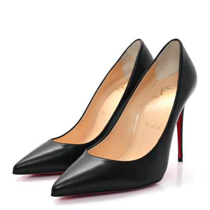 Christian Louboutin Shiny Nappa Kate 100 Pumps 36 Black 4 of 10