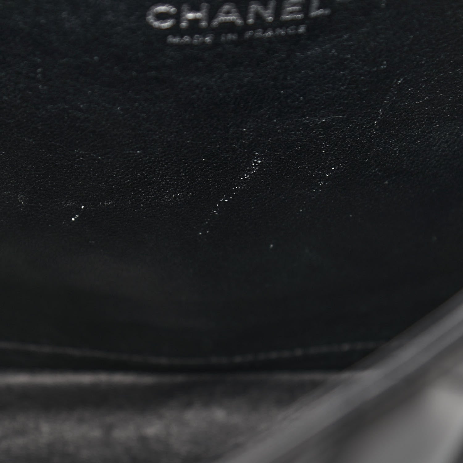 Chanel Lambskin Quilted Jumbo Flap Bijoux Chain Black 8 of 12