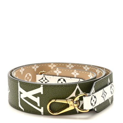 Louis Vuitton Monogram Giant Bandouliere Shoulder Strap Kaki 1 of 3
