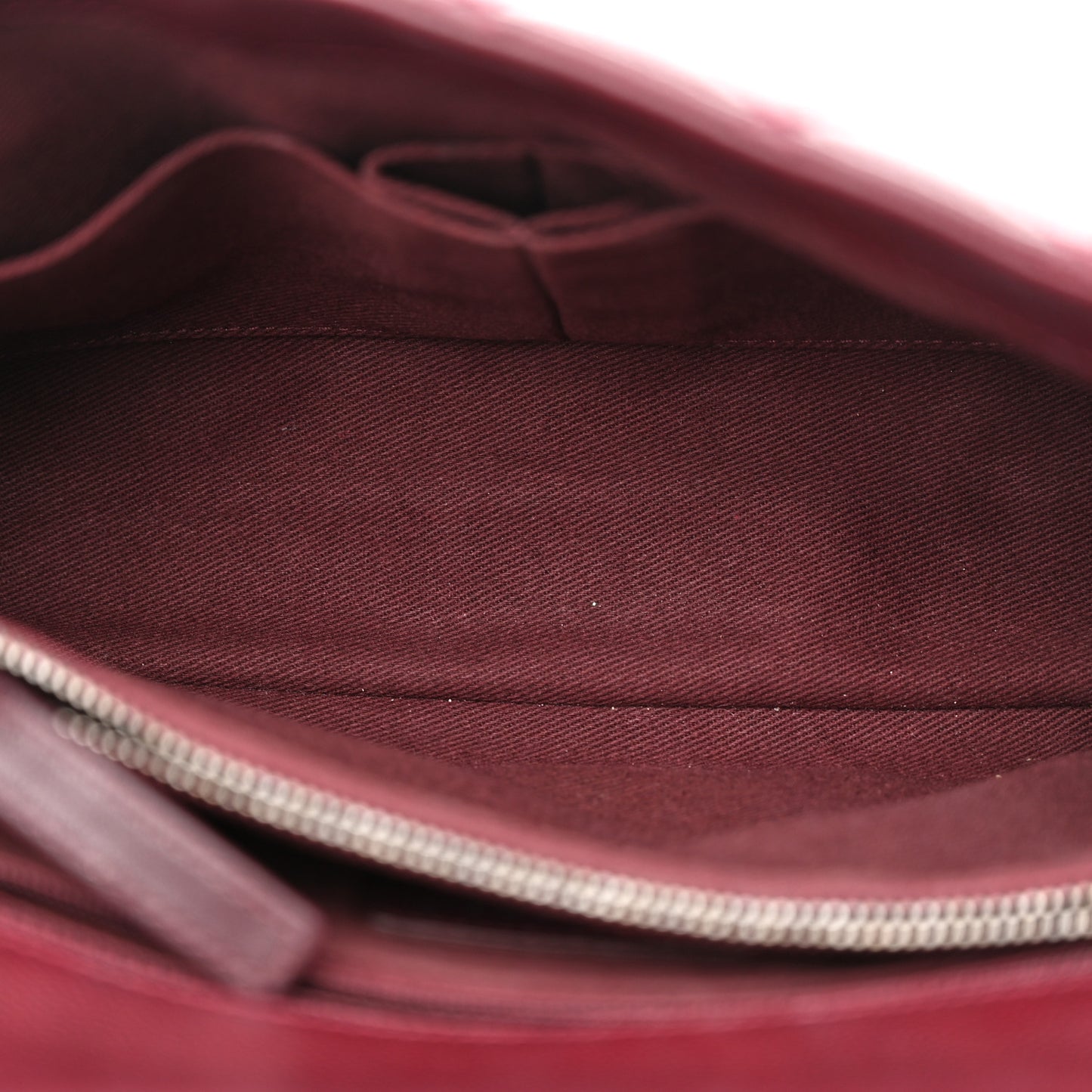 Caviar Quilted Small Coco Handle Flap Burgundy