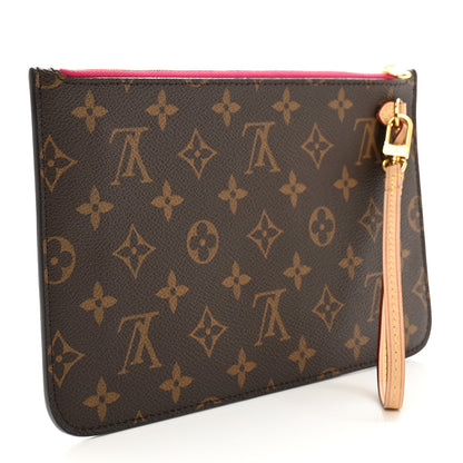 Louis Vuitton Monogram Neverfull MM GM Pochette Pivoine 3 of 6