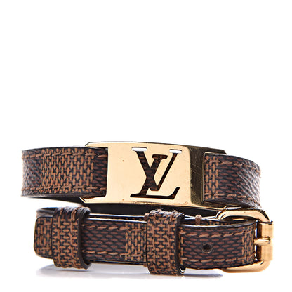 Louis Vuitton Damier Ebene Sign It Bracelet 1 of 7