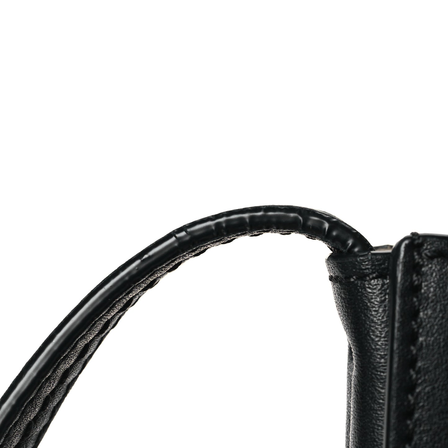 Suede Calfskin Small Faye Shoulder Bag Black