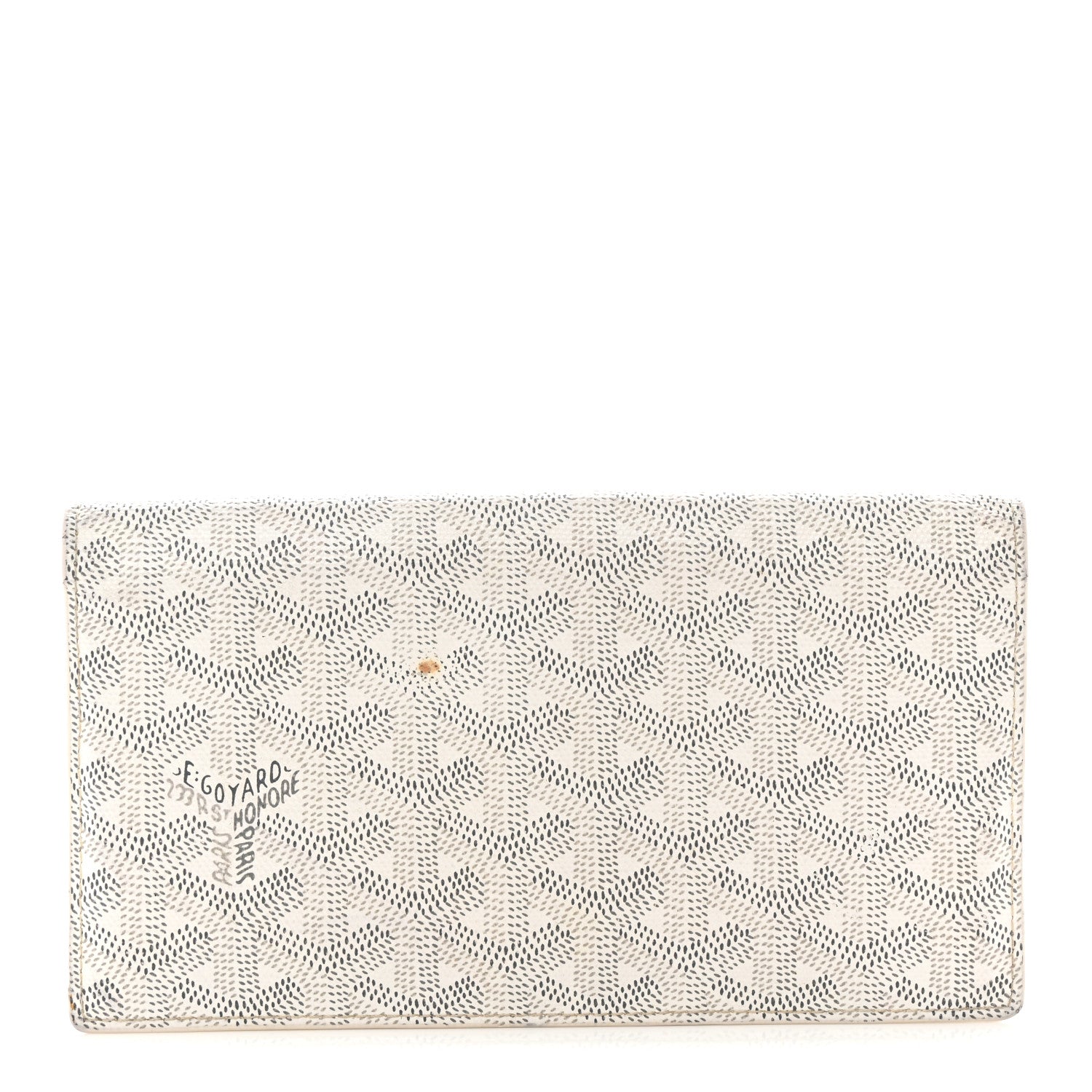Goyard Goyardine Richelieu Wallet White 1 of 13