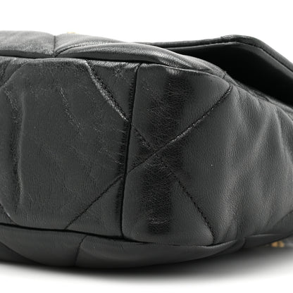 Chanel Goatskin Quilted Medium Chanel 19 Flap Black 8 of 11