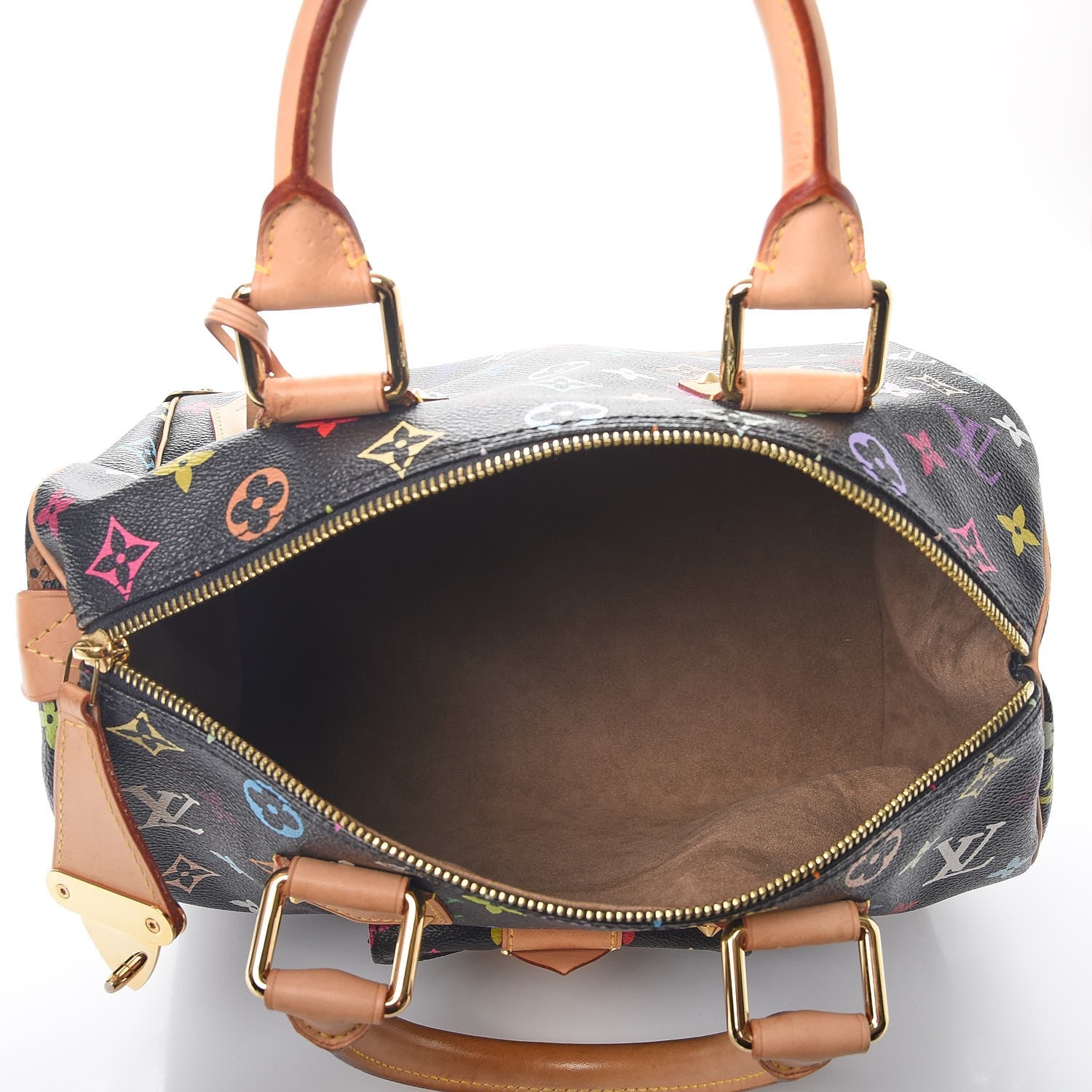 Louis Vuitton Monogram Multicolor Speedy 30 Black 5 of 9
