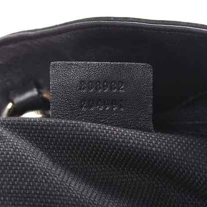 Gucci Patent Medium Soho Chain Shoulder Bag Black 6 of 9