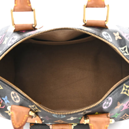 Louis Vuitton Monogram Multicolor Speedy 30 Black 5 of 15