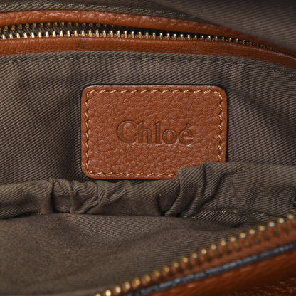 Chloe Calfskin Medium Marcie Satchel Tan 7 of 11
