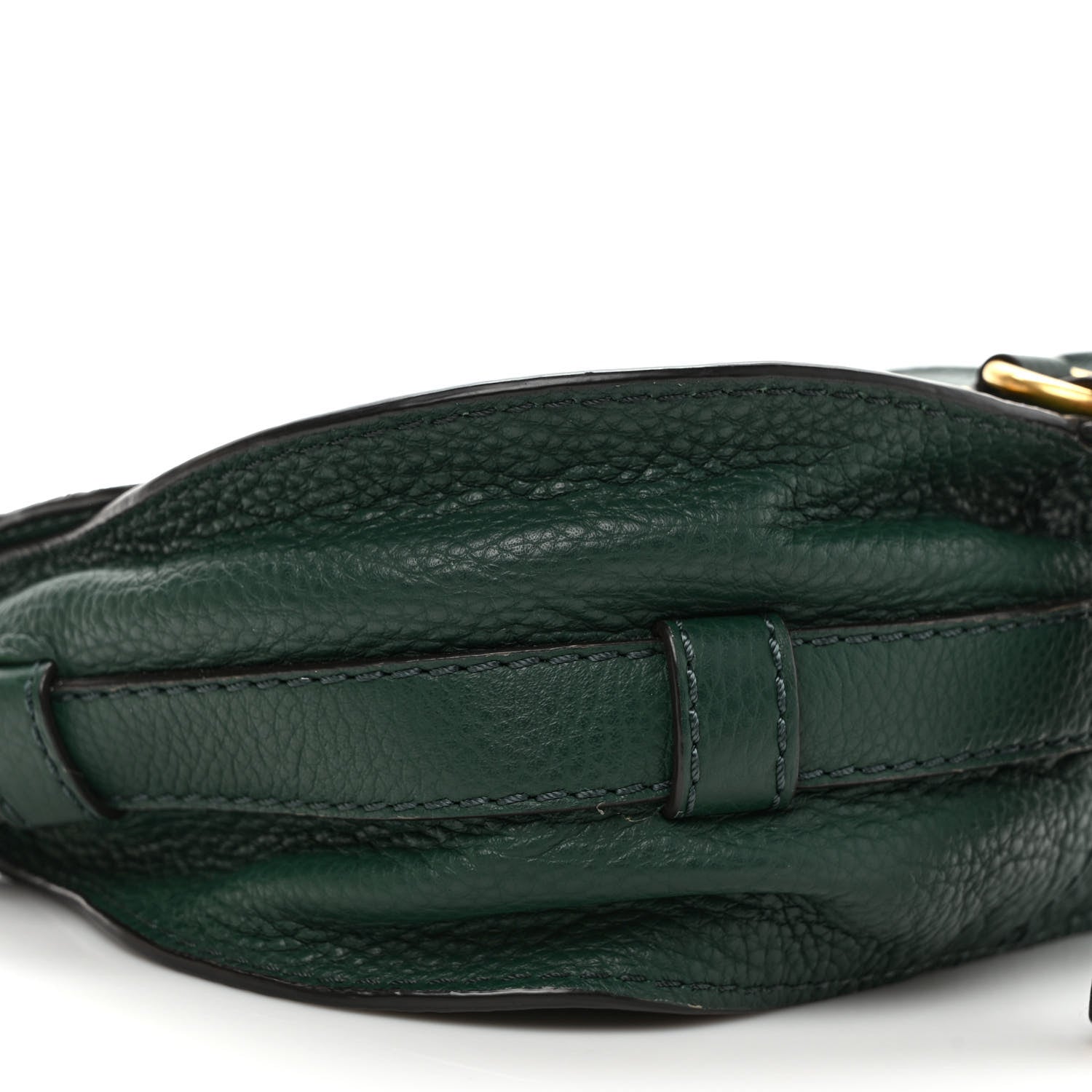 Chloe Calfskin Mini Marcie Round Crossbody Bag Rainforest 8 of 9