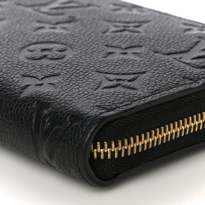 Louis Vuitton Empreinte Zippy Wallet Black 8 of 13
