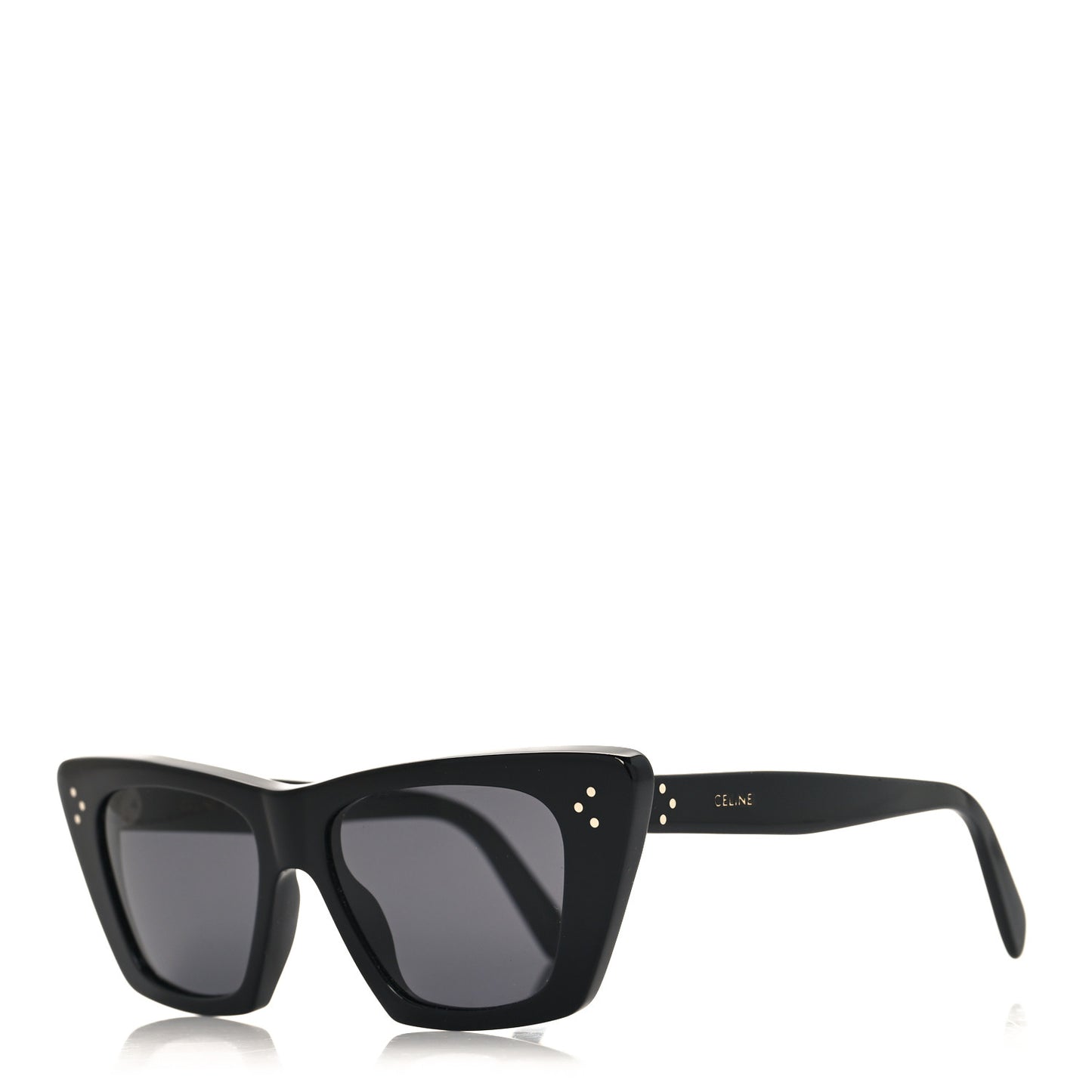 Acetate Cat Eye Sunglasses CL40187I Black