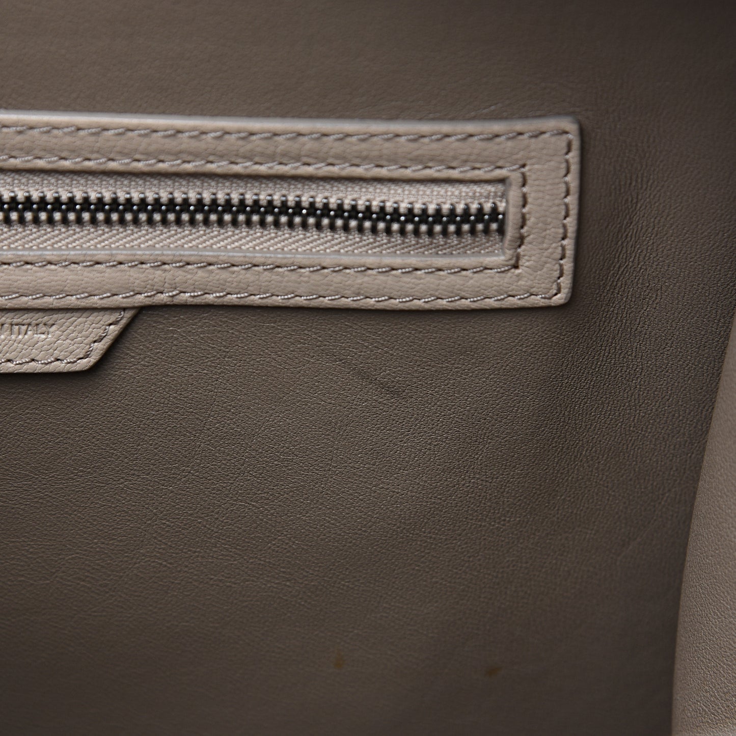 Goatskin Mini Luggage Sand
