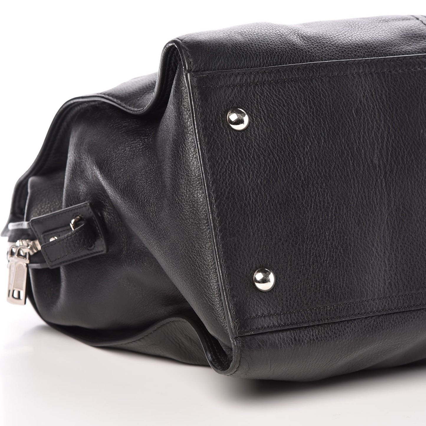 Calfskin Cabas Chyc Weekender Black