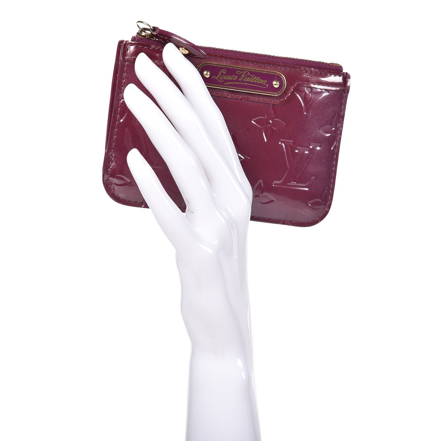 Louis Vuitton Vernis Key Pouch Violet 2 of 6
