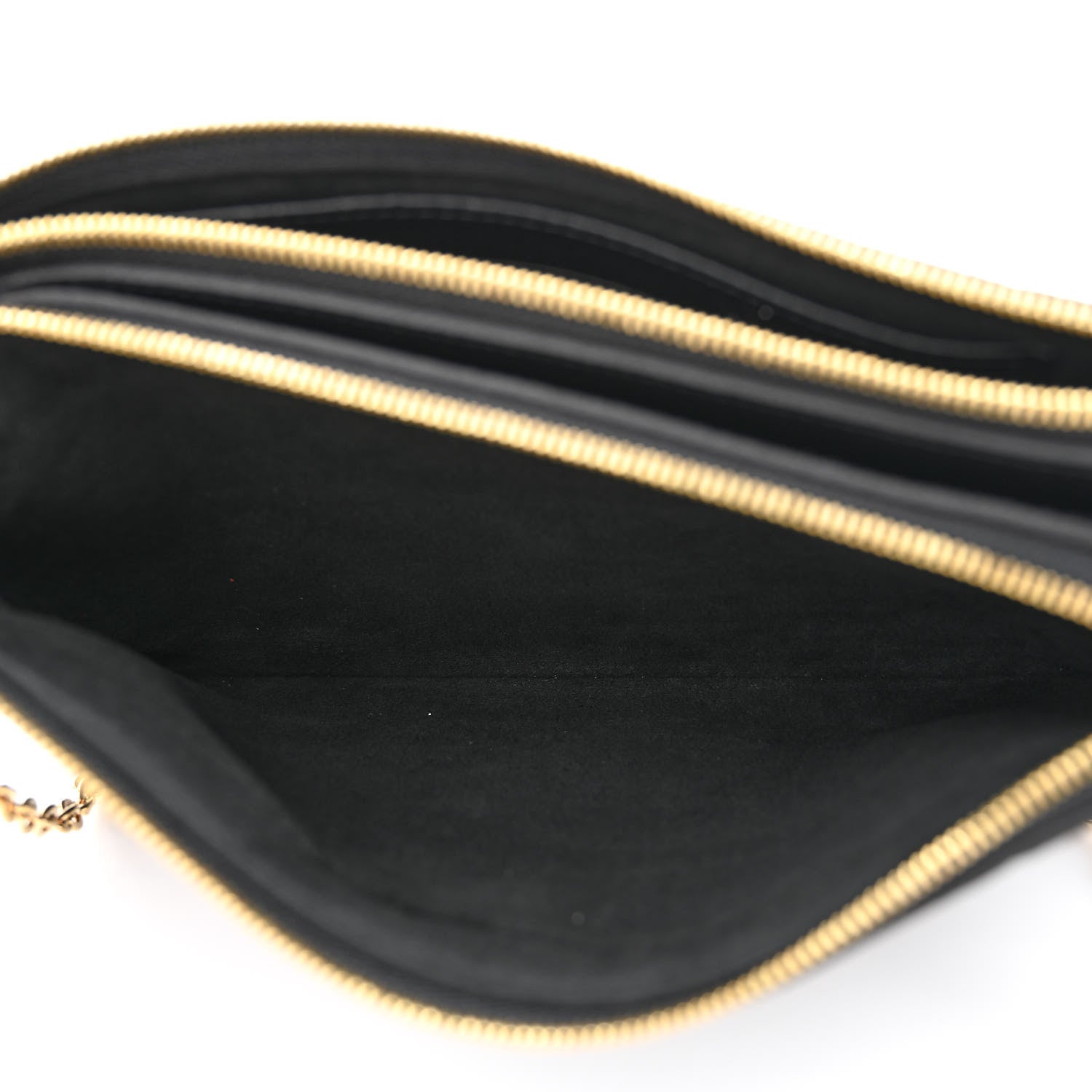 Louis Vuitton Empreinte Double Zip Pochette Black 7 of 14