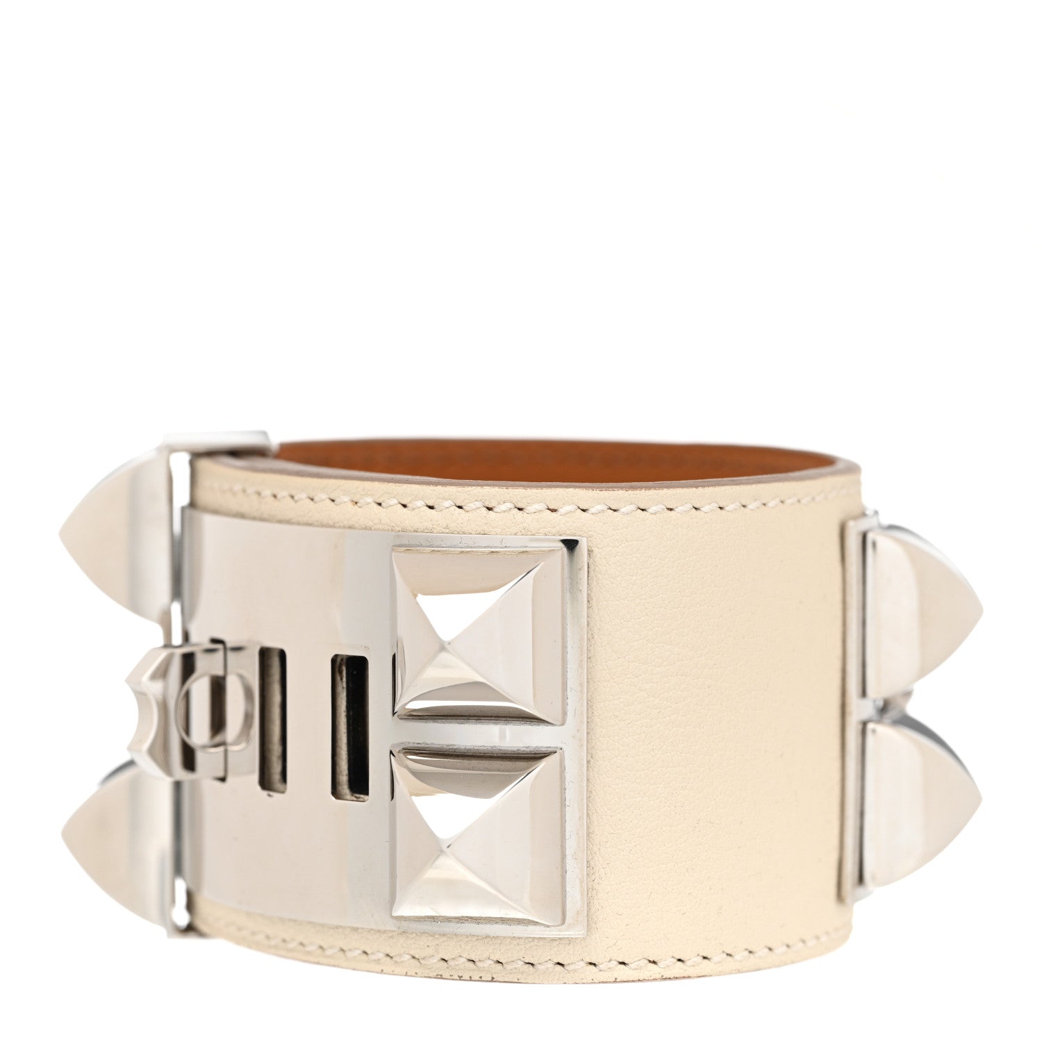 Hermes Swift Collier de Chien CDC Bracelet S Beton 3 of 6