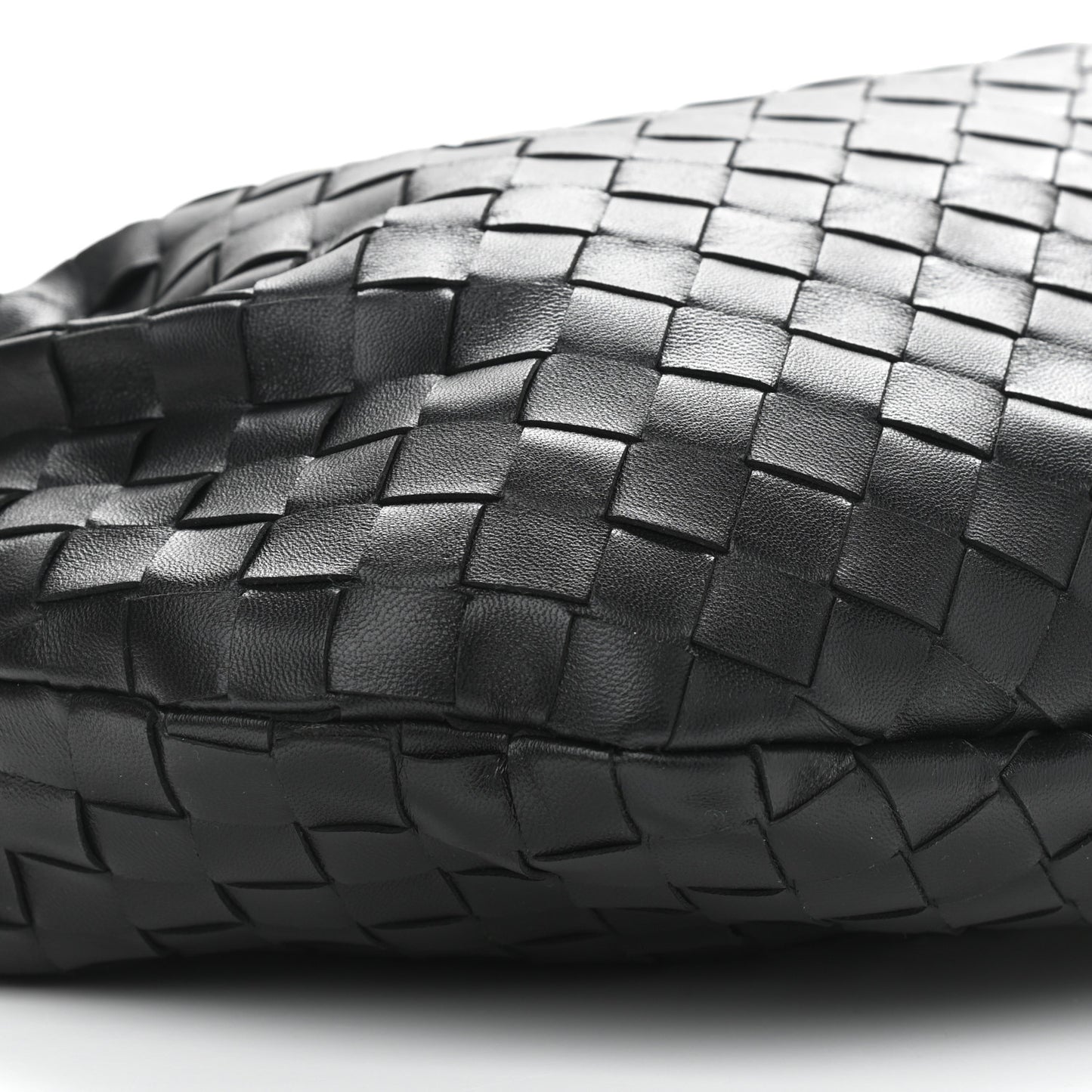 Nappa Intrecciato Teen Jodie Hobo Black