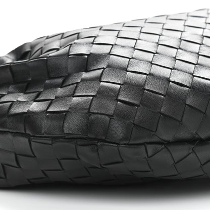 Bottega Veneta Nappa Intrecciato Teen Jodie Hobo Black 9 of 10