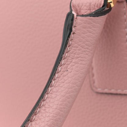 Versace Grainy Calfskin Virtus Top Handle Tote Pink 11 of 12