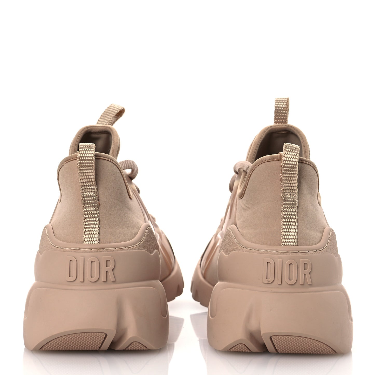 Neoprene Rubber Womens D-Connect Sneakers 40 Nude