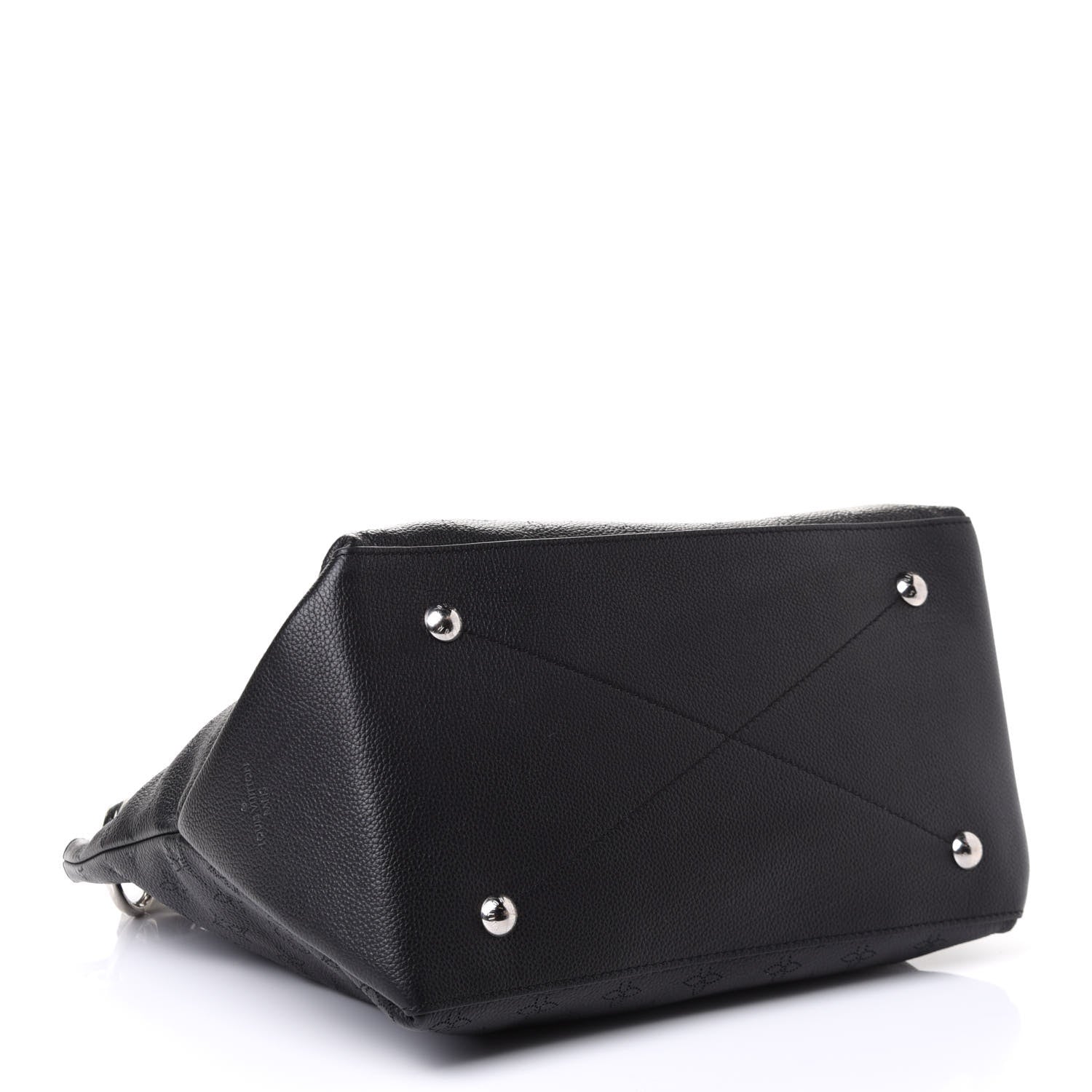 Louis Vuitton Mahina Beaubourg Hobo MM Black 7 of 8
