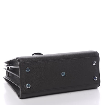 Saint Laurent Grained Calfskin Baby Sac De Jour Coal 3 of 13